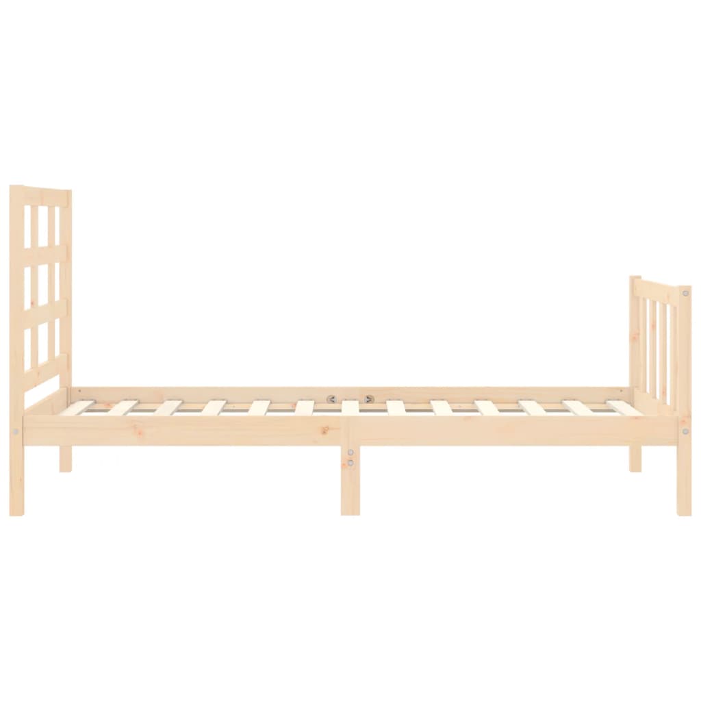 Sengeramme Uten Madrass 90X200 Cm Heltre Furu