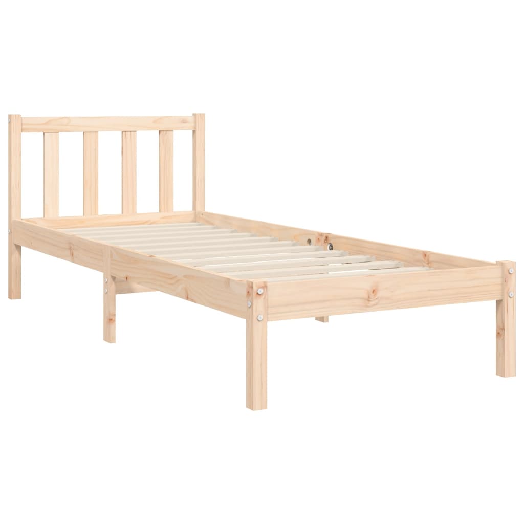 Sengeramme Uten Madrass 90X200 Cm Heltre Furu