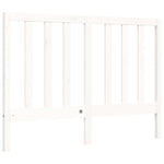 Sengeramme Uten Madrass Hvit 140X190 Cm Heltre Furu