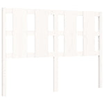Sengeramme Med Hodegavl Hvit 140X190 Cm Heltre