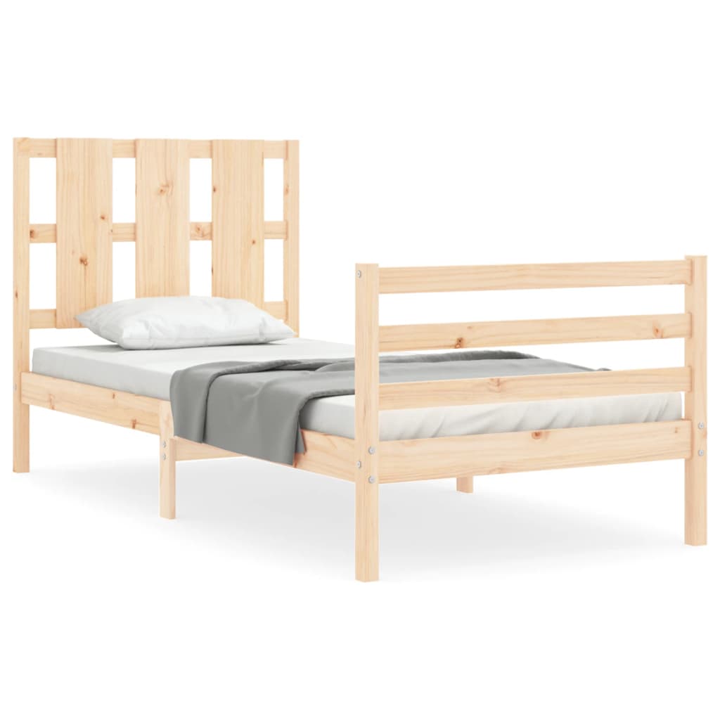 Sengeramme Med Hodegavl 90X200 Cm Heltre