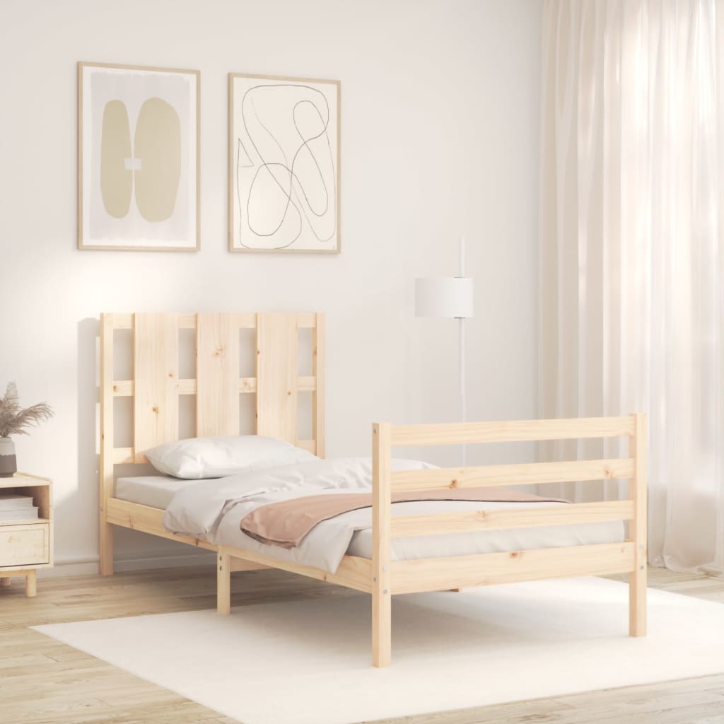 Sengeramme Med Hodegavl 90X200 Cm Heltre