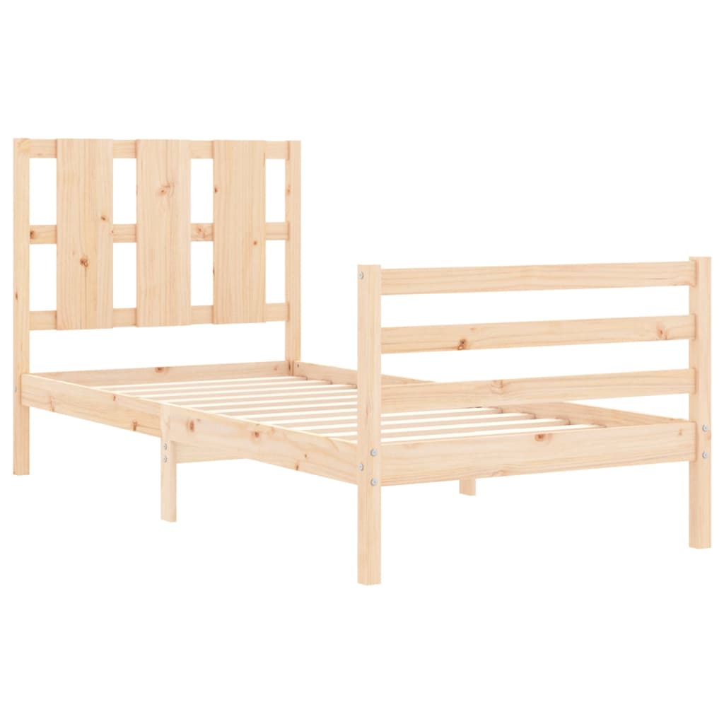 Sengeramme Med Hodegavl 90X200 Cm Heltre