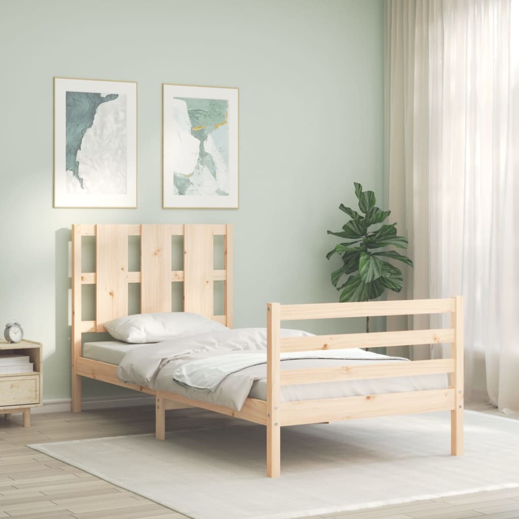 Sengeramme Med Hodegavl 90X200 Cm Heltre