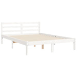 Sengeramme Med Hodegavl Hvit 140X200 Cm Heltre