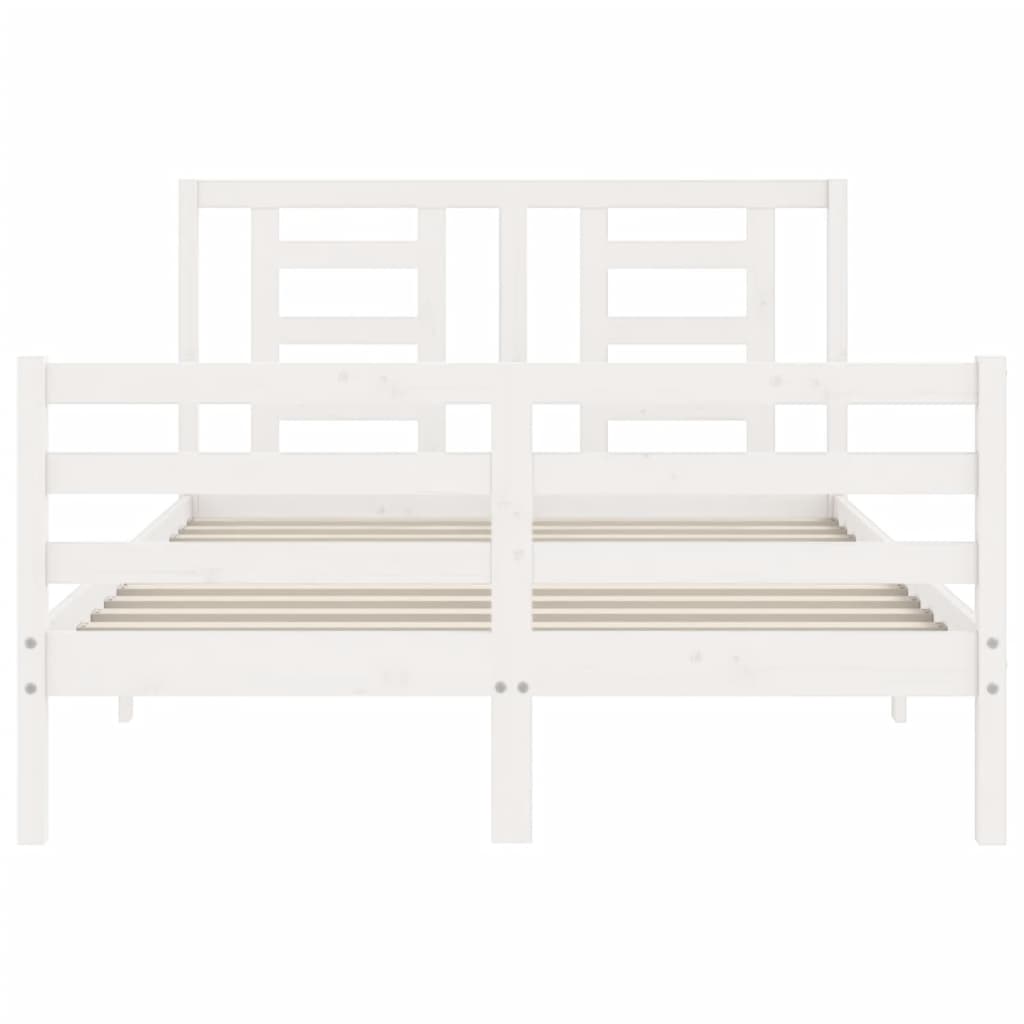 Sengeramme Med Hodegavl Hvit Small Double Heltre