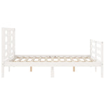 Sengeramme Med Hodegavl Hvit Small Double Heltre