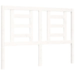 Sengeramme Med Hodegavl Hvit 140X190 Cm Heltre