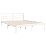 Sengeramme Med Hodegavl Hvit 140X200 Cm Heltre