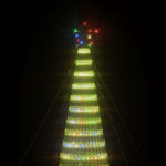 Led Juletre 1544 Leds Fargerike 500 Cm