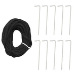 Led Juletre Med Spikes 570 Leds Kald Hvit 300 Cm