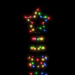 Led Juletre Med Spikes 570 Led Fargerike 300 Cm