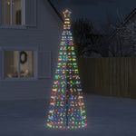 Led Juletre Med Spikes 570 Led Fargerike 300 Cm