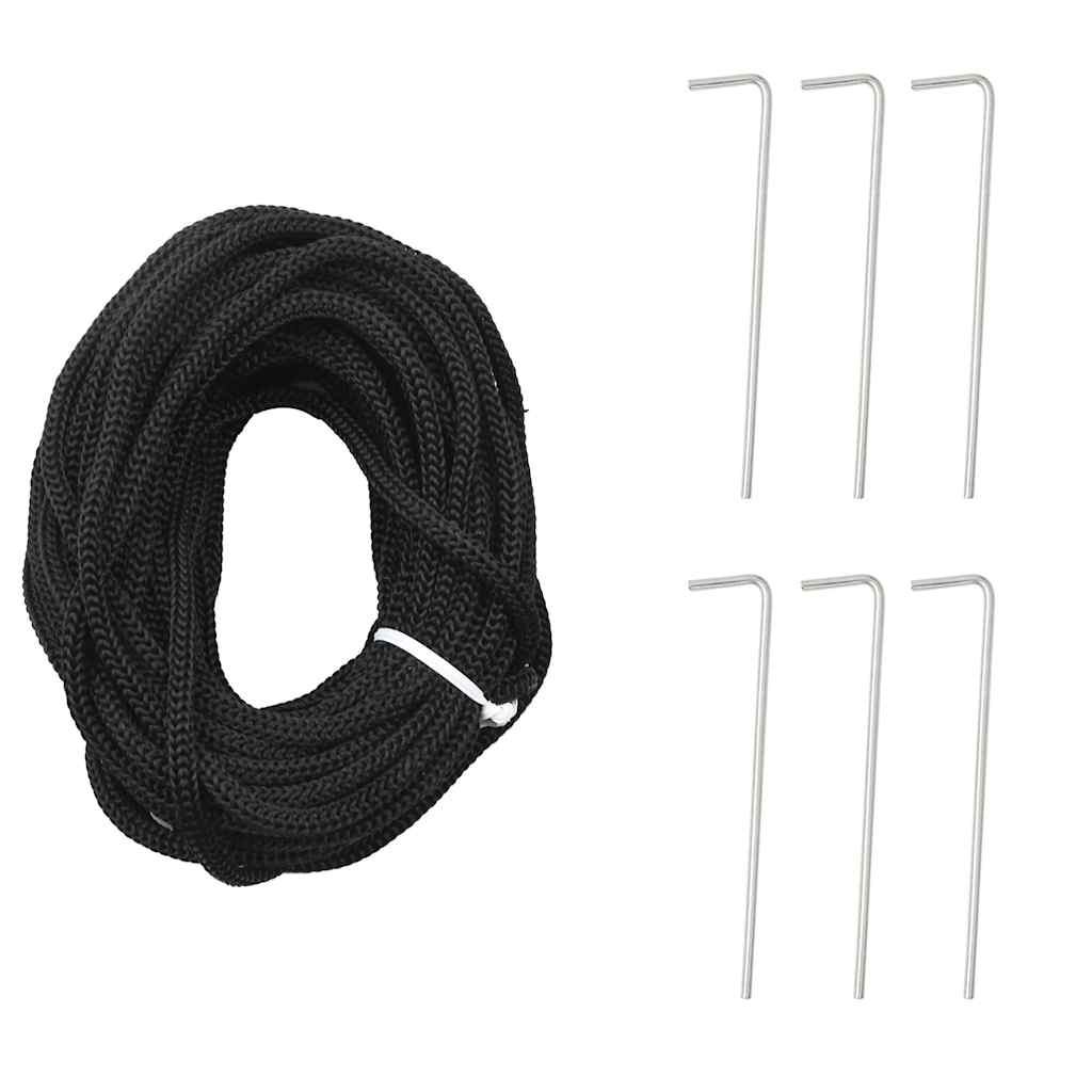 Led Juletre På Flaggstang 200 Leds Blå 180 Cm