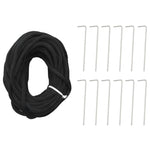 Led Juletre På Flaggstang 1534 Leds Kald Hvit 500 Cm