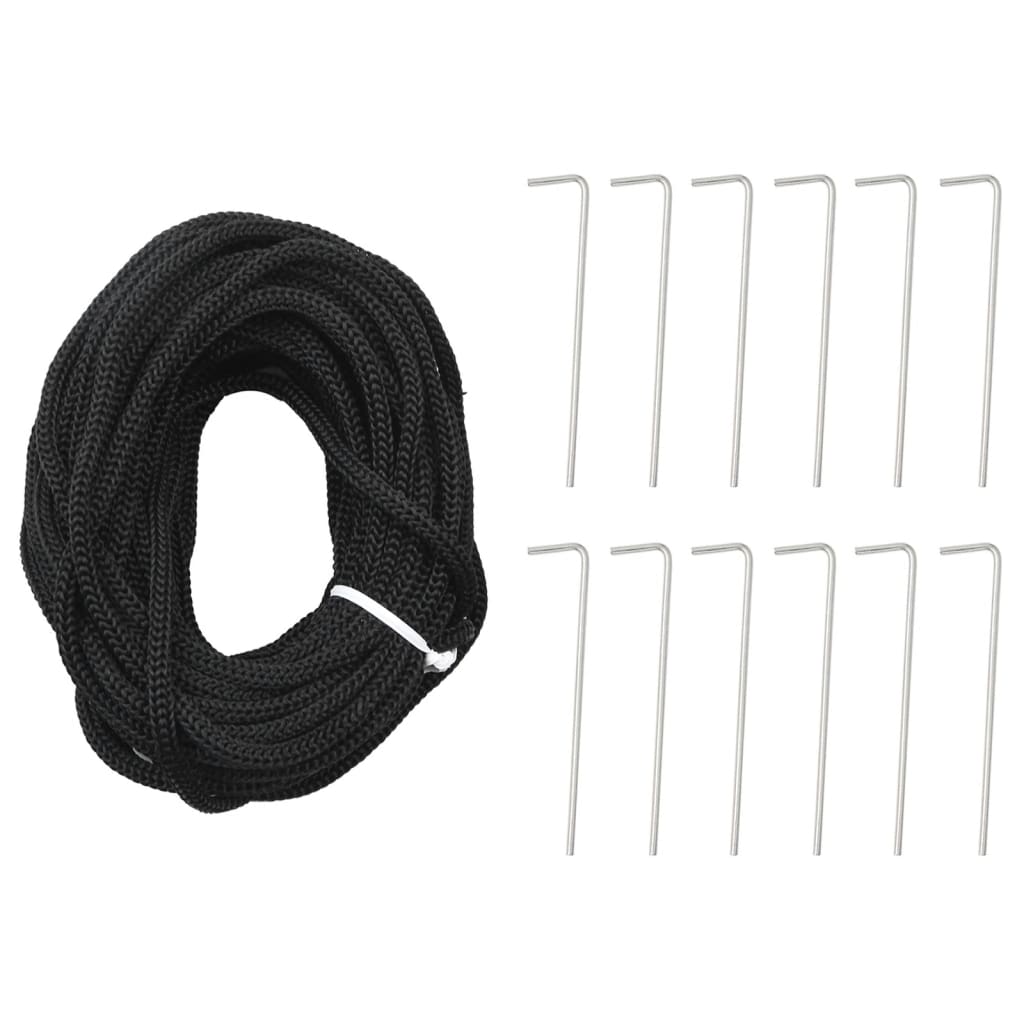 Led Juletre På Flaggstang 1534 Leds Kald Hvit 500 Cm