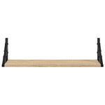 Vegghyller 2 Stk Sonoma Eik 60X15X15,5 Cm