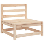 Hagesofaer Uten Armlener 2 Stk 70X70X67 Cm Heltre Furu