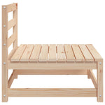 Hagesofaer Uten Armlener 2 Stk 70X70X67 Cm Heltre Furu