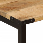 Stablebare Salongbord 3 Stk Heltre Mango Og Jern