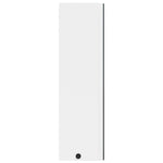 Baderomsspeilskap Med Led-Lys Hvit 60X13X52 Cm