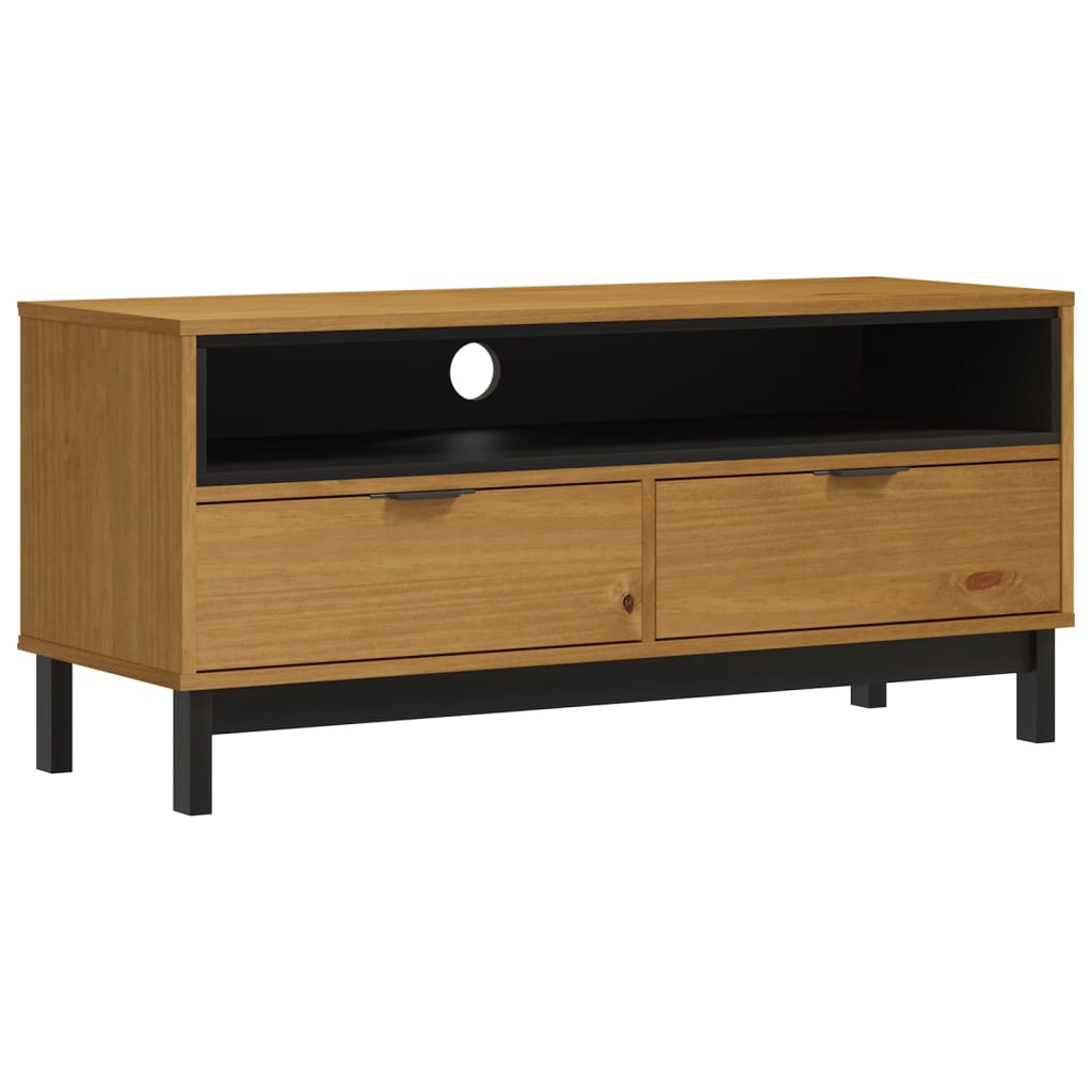 Tv-Benk Flam 110X40X50 Cm Heltre Furu