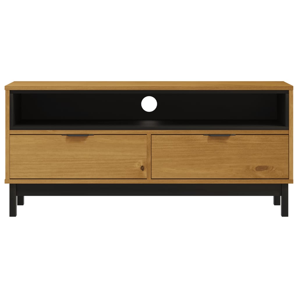 Tv-Benk Flam 110X40X50 Cm Heltre Furu