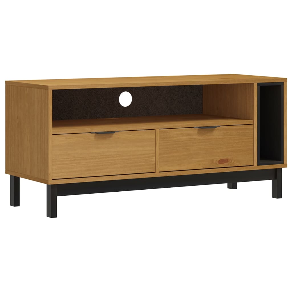 Tv-Benk Flam 110X40X50 Cm Heltre Furu