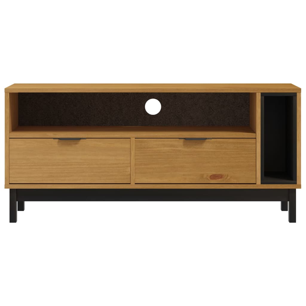 Tv-Benk Flam 110X40X50 Cm Heltre Furu