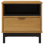 Sidebord Flam 50X50X50 Cm Heltre Furu