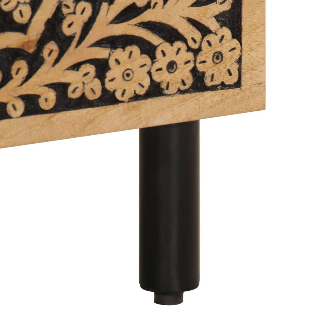 Nattbord 2 Stk 40X33X46 Cm Heltre Mango