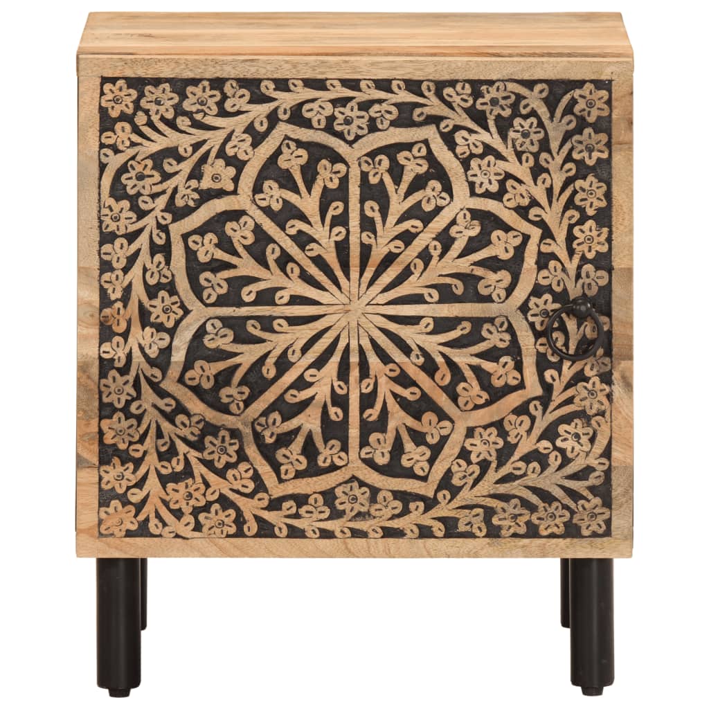 Nattbord 2 Stk 40X33X46 Cm Heltre Mango
