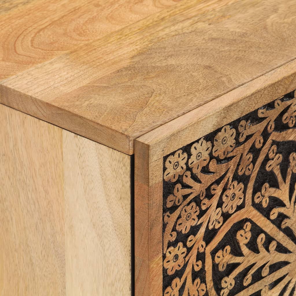 Nattbord 2 Stk 40X33X46 Cm Heltre Mango