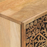 Nattbord 2 Stk 40X33X46 Cm Heltre Mango