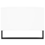 Salongbord Hvit 90X50X36,5 Cm Konstruert Tre