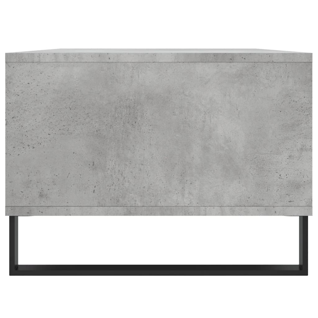 Salongbord Betonggrå 90X50X36,5 Cm Konstruert Tre