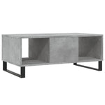 Salongbord Betonggrå 90X50X36,5 Cm Konstruert Tre