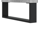 Salongbord Betonggrå 90X50X36,5 Cm Konstruert Tre