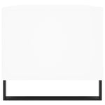 Salongbord Hvit 90X49X45 Cm Konstruert Tre