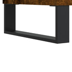 Salongbord Røkt Eik 90X49X45 Cm Konstruert Tre