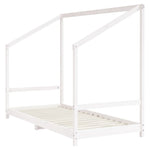 Barnesengeramme Hvit 90X190 Cm Heltre Furu