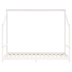 Barnesengeramme Hvit 90X190 Cm Heltre Furu