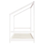Barnesengeramme Hvit 90X190 Cm Heltre Furu