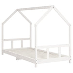 Barnesengeramme Hvit 90X190 Cm Heltre Furu