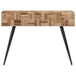 Konsollbord 110X34X80 Cm Gjenvunnet Heltre Teak