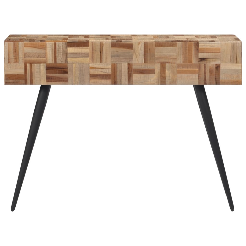 Konsollbord 110X34X80 Cm Gjenvunnet Heltre Teak