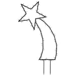 Julelysdekorasjon Med Pigger Meteor 115 Leds 89 Cm