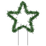 Julelysdekorasjon Med Pigger 3 Stjerner 50 Led 29 Cm