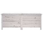 Putekasse Hvit 150X50X56,5 Cm Heltre Gran