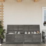 Putekasse Antrasitt 198,5X50X56,5 Cm Heltre Gran